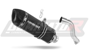 Honda XL 700 V TRANSALP 2008 - 2014 ауспух заглушител HP1 BLACK + dB killer