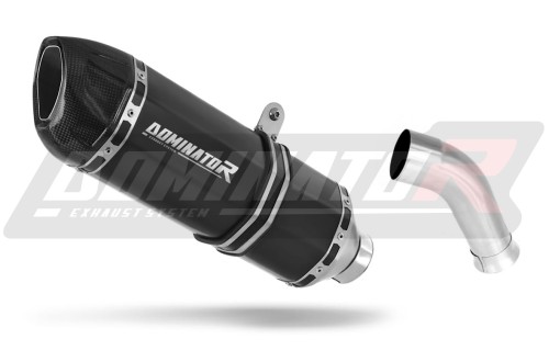 ауспух заглушител DOMINATOR HP1 черен подходящо за мотоциклет Honda VFR 750 1993 - 1997