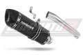 ауспух заглушител DOMINATOR HP1 черен подходящо за мотоциклет Honda XRV 750 AFRICA TWIN 1990 - 1992