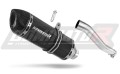 ауспух заглушител DOMINATOR HP1 черен подходящо за мотоциклет Honda XRV 750 AFRICA TWIN 1993 - 1995 2