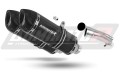 ауспух заглушител DOMINATOR HP1 черен подходящо за мотоциклет Honda CBF 1000 2006 - 2009