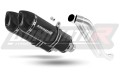 ауспух заглушител DOMINATOR HP1 черен подходящо за мотоциклет Honda XL 1000 V VARADERO 1999 - 2016 2