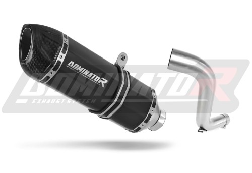 ауспух заглушител DOMINATOR HP1 черен подходящо за мотоциклет Honda VFR 1200 F 2010 - 2018