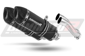 Kawasaki GPZ 500 1987 - 2003 ауспух заглушител HP1 BLACK + dB killer