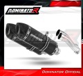 ауспух заглушител DOMINATOR HP1 черен подходящо за мотоциклет Kawasaki GPZ 500 1987 - 2003 2