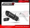 ауспух заглушител DOMINATOR хомологиран HP1 черен подходящо за мотоциклет Kawasaki ZX6R 636 2003 - 2004 2