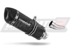 Kawasaki ZX6R 636 2009 - 2016 ауспух заглушител HP1 BLACK + dB killer