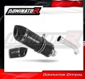 ауспух заглушител DOMINATOR хомологиран HP1 черен подходящо за мотоциклет Kawasaki ZX10R 2004 - 2005 2