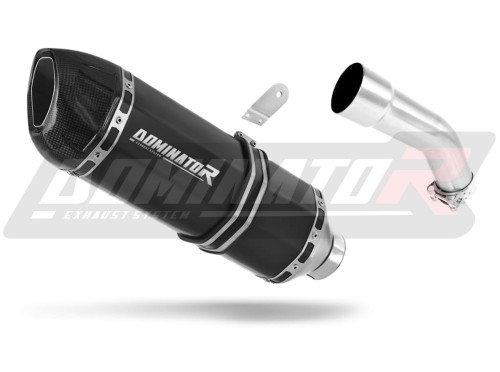 ауспух заглушител DOMINATOR HP1 черен подходящо за мотоциклет Kawasaki ZX10R 2008 - 2010