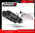 ауспух заглушител DOMINATOR HP1 черен подходящо за мотоциклет Kawasaki ZZR 1200 2002 - 2005 2