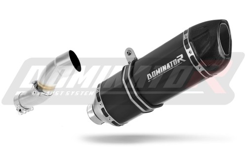 ауспух заглушител DOMINATOR HP1 черен подходящо за мотоциклет KTM 690 ENDURO 2008 - 2010
