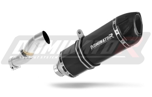 ауспух заглушител DOMINATOR HP1 черен подходящо за мотоциклет KTM 690 ENDURO R 2009 - 2018