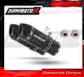 ауспух заглушител DOMINATOR HP1 черен подходящо за мотоциклет KTM 690 SM SUPERMOTO  2