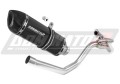 ауспух заглушител DOMINATOR HP1 черен подходящо за мотоциклет Yamaha XT 660 R 2004 - 2014