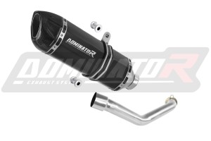 Suzuki BURGMAN 400 1998 - 2002 ауспух заглушител HP1 BLACK + dB killer