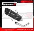 ауспух заглушител DOMINATOR HP1 черен подходящо за мотоциклет Suzuki BURGMAN 400 2003 - 2006 2