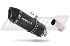 Suzuki BURGMAN 650 - 2012 ауспух заглушител HP1 BLACK + dB killer