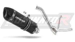 Suzuki DL 650 V Strom / XT 2012 - 2016 ауспух заглушител HP1 BLACK + dB killer