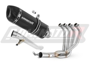 Suzuki GSF 650 BANDIT N / S 2005 - 2006 Full system Колектор ауспух заглушител HP1 BLACK + dB killer