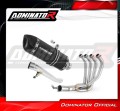 пълна изпускателна система със заглушител DOMINATOR Full System HP1 черен подходящо за мотоциклет Suzuki GSF 650 BANDIT N / S 2005 - 2006 2