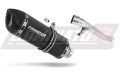 ауспух заглушител DOMINATOR HP1 черен подходящо за мотоциклет Suzuki GSF 650 BANDIT N / S 2005 - 2006
