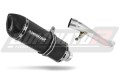 ауспух заглушител DOMINATOR HP1 черен подходящо за мотоциклет Suzuki GSX 750 INAZUMA 1997 - 2003