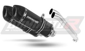 Suzuki DL 1000 V Strom 2002 - 2011 ауспух гърне HP1 BLACK + dB killer