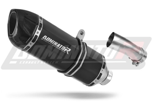 ауспух заглушител DOMINATOR HP1 черен подходящо за мотоциклет Suzuki GSXR 1000 L2 L6 2012 - 2016