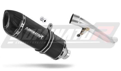 ауспух заглушител DOMINATOR HP1 черен подходящо за мотоциклет Suzuki GSF BANDIT 1200 2006 - 2007