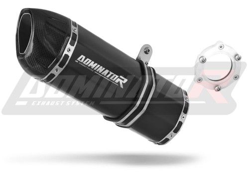 ауспух заглушител DOMINATOR HP1 черен подходящо за мотоциклет Triumph TT 600