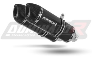 Triumph SPEED TRIPLE 1050 2005 - 2010 ауспух заглушител HP1 BLACK + dB killer