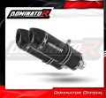 ауспух заглушител DOMINATOR HP1 черен подходящо за мотоциклет Triumph SPEED TRIPLE 1050 2005 - 2010 2