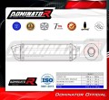 ауспух заглушител DOMINATOR HP1 черен подходящо за мотоциклет Triumph SPEED TRIPLE 1050 2005 - 2010 3