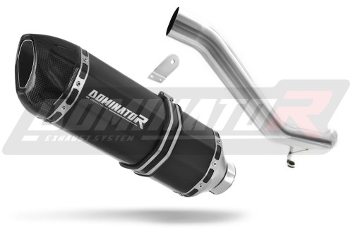 ауспух заглушител DOMINATOR HP1 черен подходящо за мотоциклет Triumph TIGER EXPLORER 1200 2012 - 2015