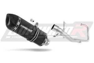 Yamaha YBR 125 2009 - 2018 Full system Колектор ауспух заглушител HP1 BLACK + dB killer