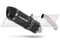 ауспух заглушител DOMINATOR HP1 черен подходящо за мотоциклет Yamaha FZS FAZER 600 1998 - 2003