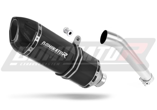 ауспух заглушител DOMINATOR HP1 черен подходящо за мотоциклет Yamaha YZF 600 R Thundercat 1996 - 2006