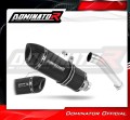 ауспух заглушител DOMINATOR хомологиран HP1 черен подходящо за мотоциклет Yamaha YZF 600 R Thundercat 1996 - 2006 2