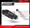 ауспух заглушител DOMINATOR HP1 черен подходящо за мотоциклет Yamaha XT 660 R 2004 - 2014 2