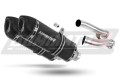 ауспух заглушител DOMINATOR HP1 черен подходящо за мотоциклет Yamaha XJR 1200 1995 - 1998
