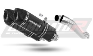Yamaha BT 1100 BULLDOG 2001 - 2007 ауспух заглушител HP1 BLACK + dB killer