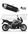 ауспух заглушител DOMINATOR S6 черен подходящо за мотоциклет BMW K1300R 2007 - 2015