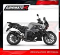 ауспух заглушител DOMINATOR S6 черен подходящо за мотоциклет BMW K1300R 2007 - 2015 4