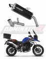 BMW F800GS 2024 АУСПУХ Заглушител Спортен ауспух P7 BLACK Dominator Изпускателна система x