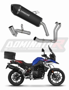 BMW F800GS 2024 Цялостна система Колектор изпускателна система Заглушител HP7 BLACK + dB killer