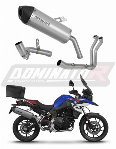 BMW F800GS 2024 ИЗПУСКАТЕЛНА СИСТЕМА Колектор Пълна система Ауспух Спортен ауспух Заглушител Титанова изпускателна система Dominator HP7 x