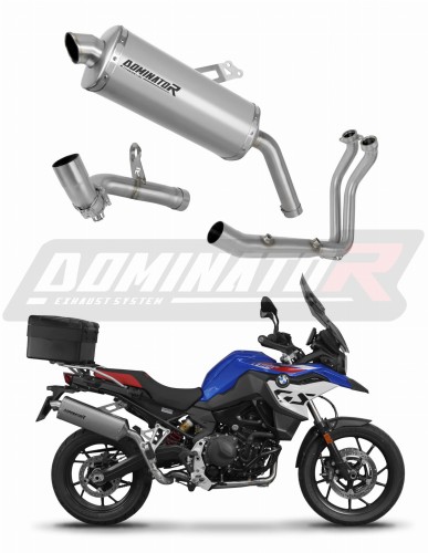 пълна изпускателна система със заглушител DOMINATOR Full System титанов P7 подходящо за мотоциклет BMW F800GS 2024