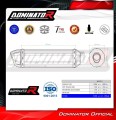 ауспух заглушител DOMINATOR HP1 черен подходящо за мотоциклет Aprilia Pegaso 650 2001 - 2004 4