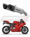 ауспух заглушител DOMINATOR титанов HP8 подходящо за мотоциклет Ducati 848 2008 - 2013