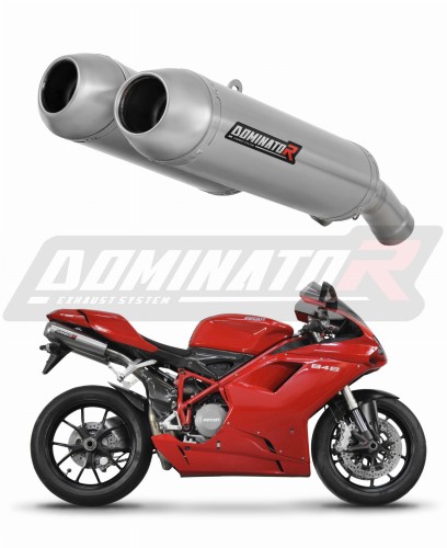 ауспух заглушител DOMINATOR OVR подходящо за мотоциклет Ducati 848 2008 - 2013